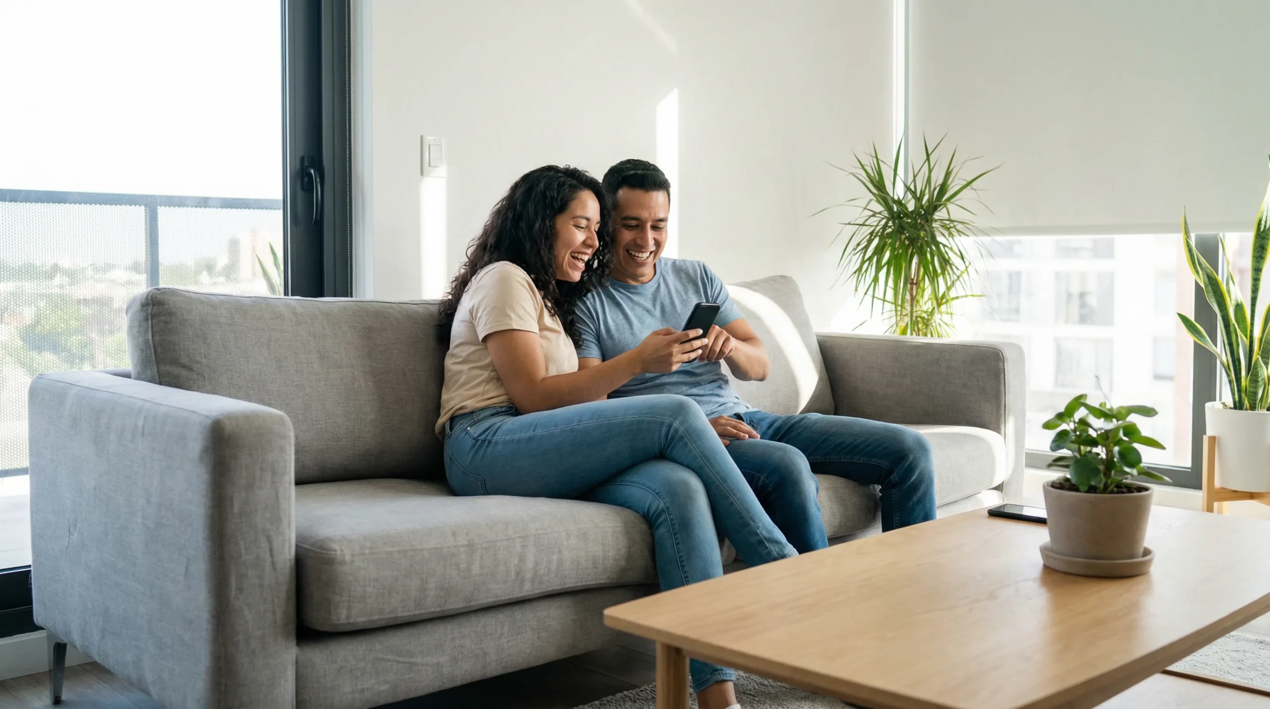 Terminas de pagar y disfrutas